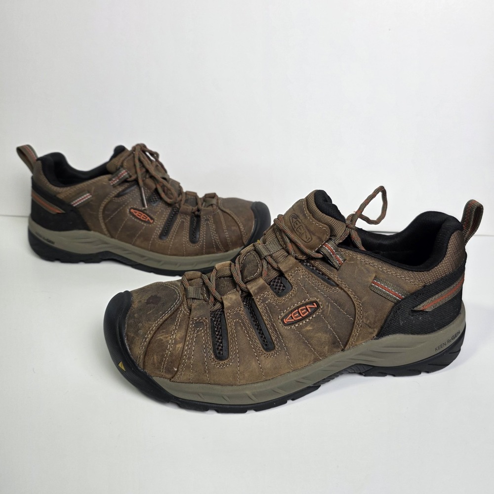 Keen Boots Mens 11 D Brown Utility ASTM F2413-18 Steel Toe EH Work Safety